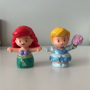 Little People- Princess Talkers Ariel and Cinderella